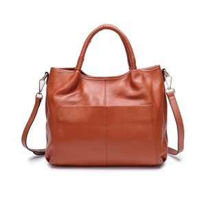 Brown lady handbag, Messenger Bag